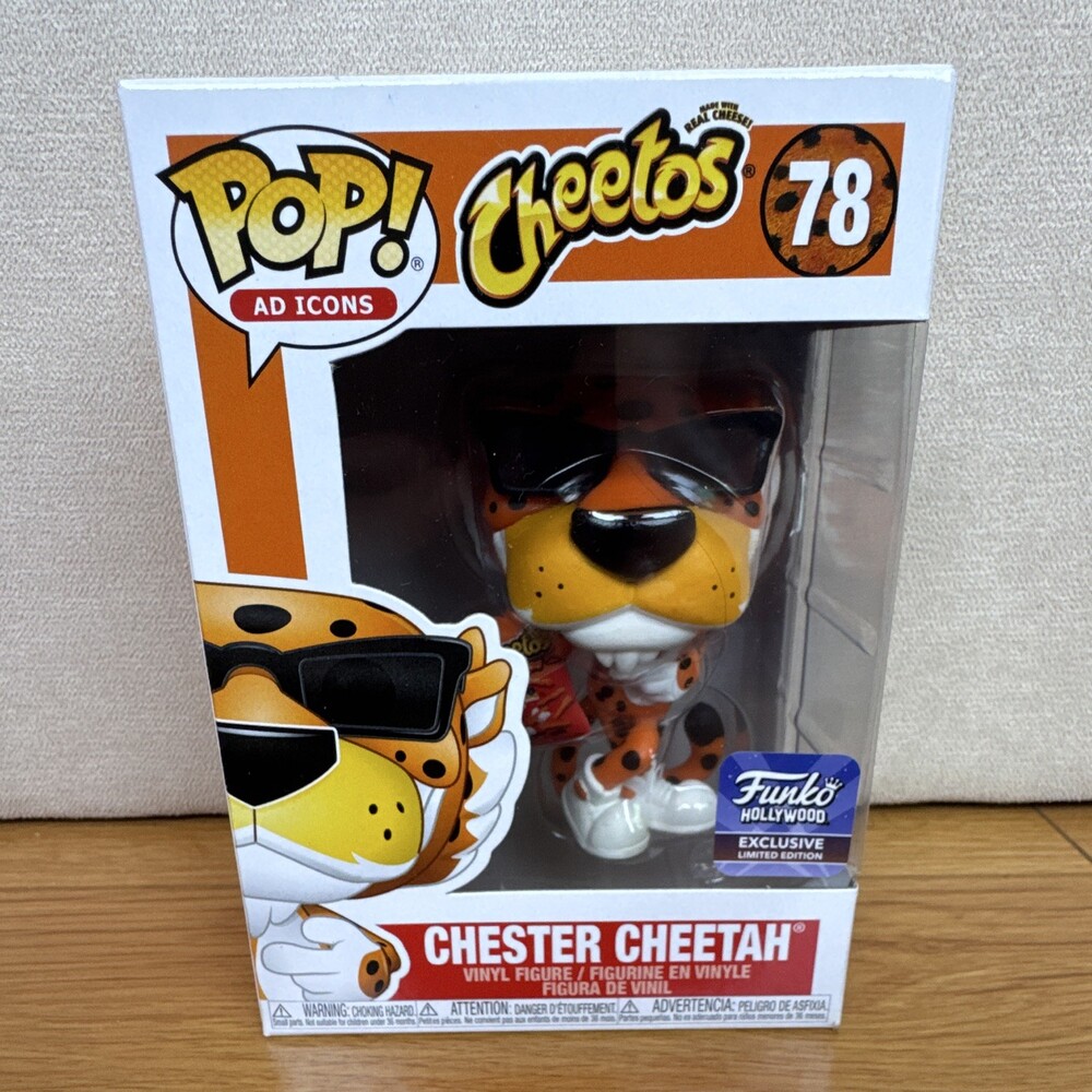 Funko Pop! Ad Icons Cheetos Chester Cheetah #78 Funko Hollywood Store Exclusive